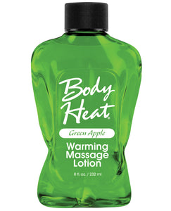 Body Heat Lotion - 8 Oz Green Apple