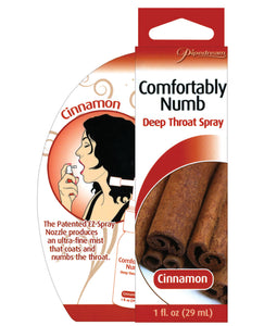 Comfortably Numb Deep Throat Spray - Cinnamon