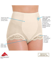 Rago Shapewear Panty Brief Light Shaping Beige 4x