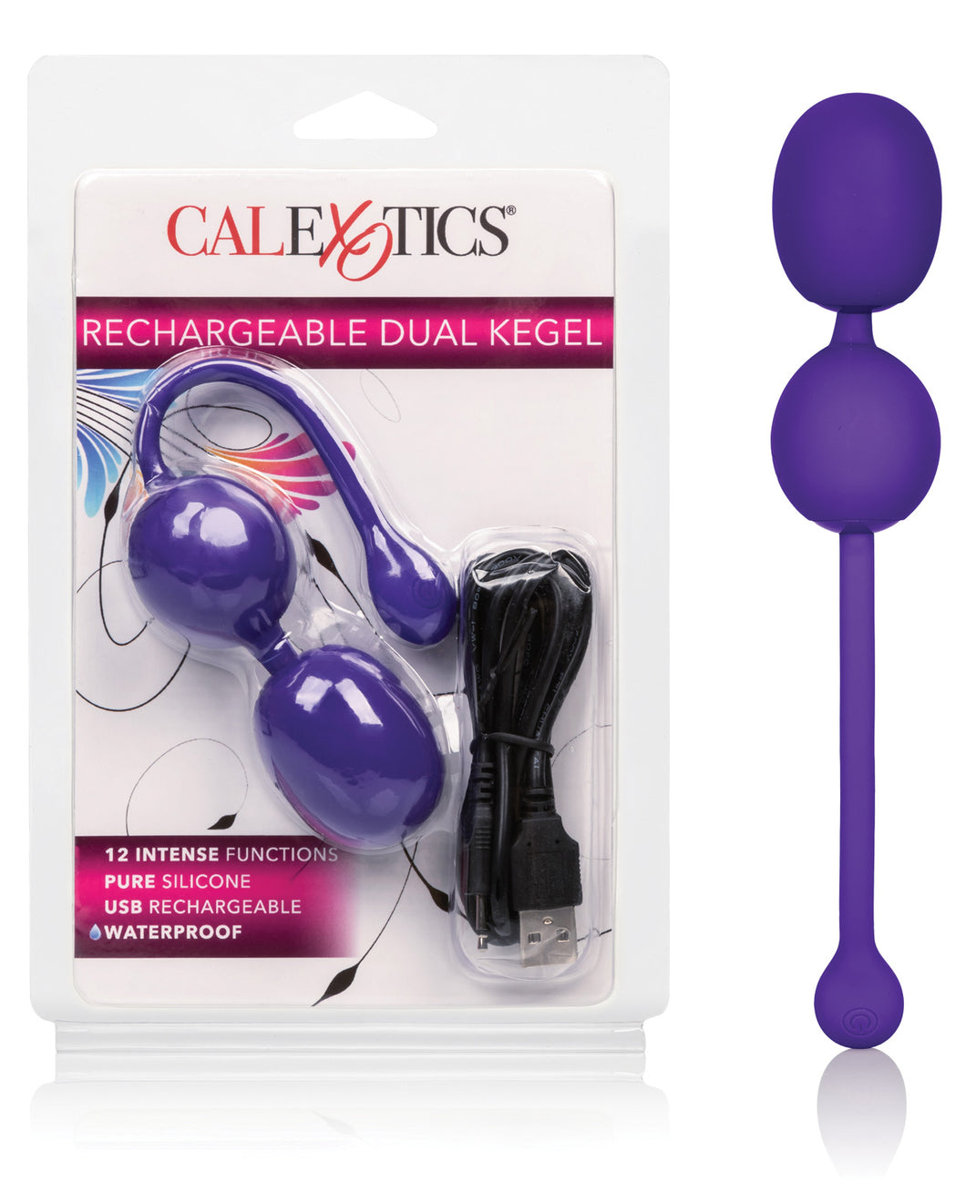 Rechargeable Dual Kegel - Purple