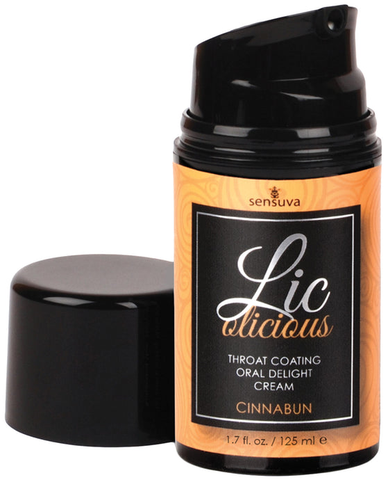 Lic O Licious Oral Delight Cream - 1.7 Oz Bottle Cinnabun