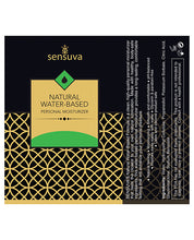 Sensuva Natural Water-based Personal Moisturizer - 4.23 Oz Apple Candy