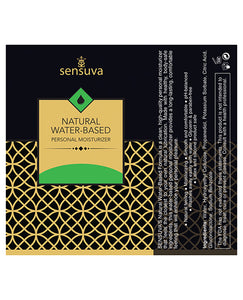 Sensuva Natural Water-based Personal Moisturizer - 4.23 Oz Apple Candy