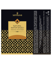 Sensuva Natural Water Based Personal Moisturizer - 4.23 Oz Salted Caramel