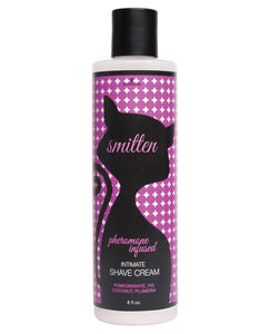 Smitten Intimate Shave Cream - 8 Oz Pomegranate-fig-coconut & Plumeria