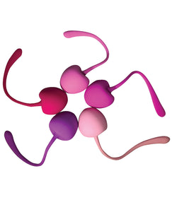 Shibari Pleasure Cherry Kegel Balls - Pack Of 5