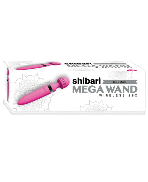 Shibari Deluxe Mega Rechargeable Wand - Pink