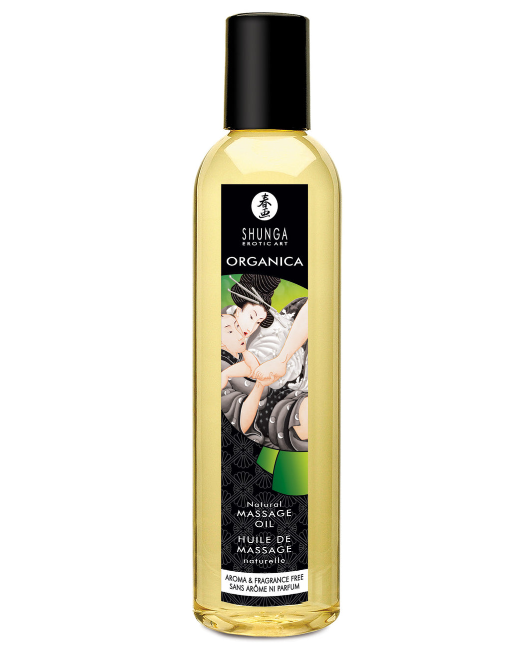 Shunga Organica Kissable Massage Oil - 8 Oz Natural