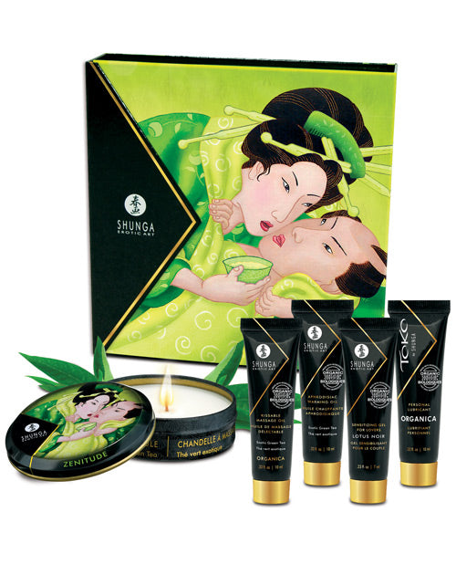 Shunga Geisha's Secret Luxury Gift Set - Organica Exotic Green Tea