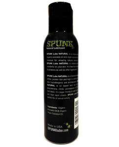 Spunk Natural Lube - 4 Oz