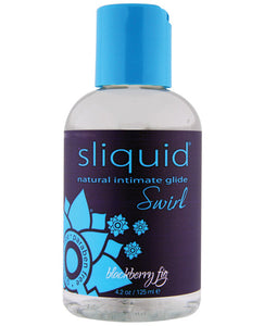 Sliquid Naturals Swirl Lubricant - 4.2 Oz Blackberry Fig