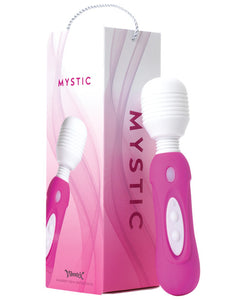 Vibratex Mystic Wand Massager - Hot Pink