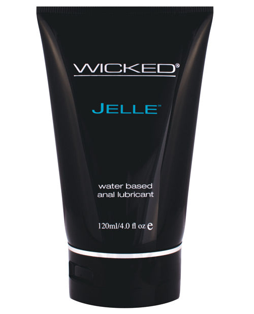 Wicked Sensual Care Jelle Waterbased Anal Lubricant - 4 Oz Fragrance Free