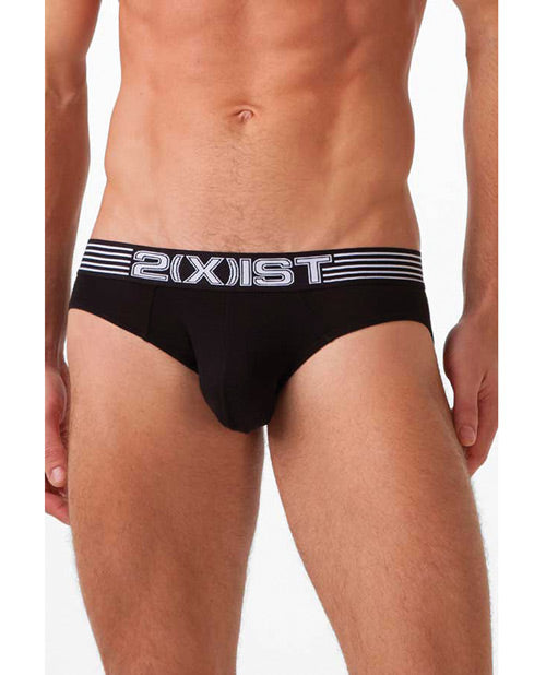 2xist Maximize Contour Pouch Brief Black Sm