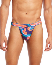 2xist Sliq Micro 1 Y-back Thong Far Out Wave Sm