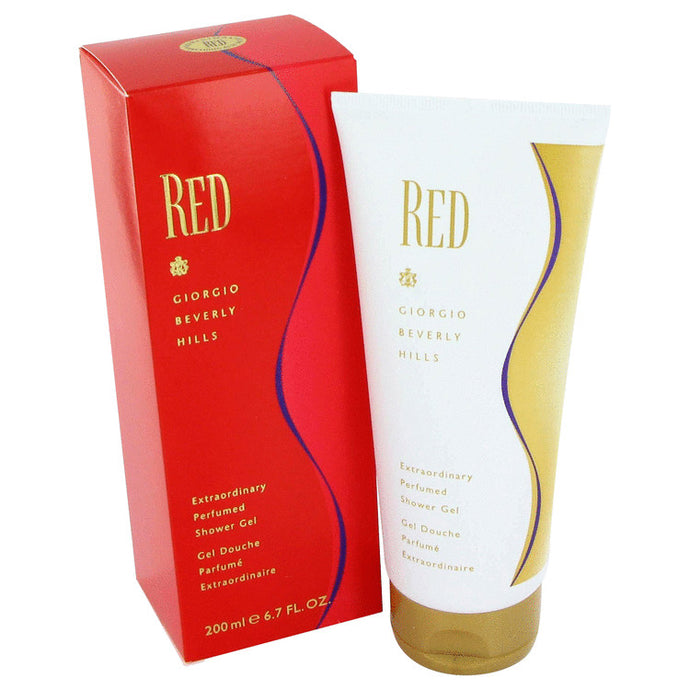 RED by Giorgio Beverly Hills Shower Gel 6.7 oz for Women