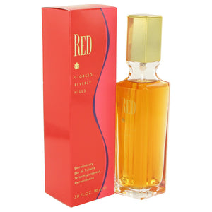 RED by Giorgio Beverly Hills Eau De Toilette Spray 3 oz for Women