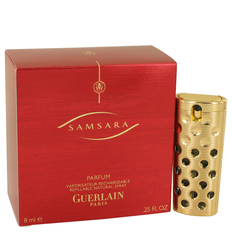 SAMSARA by Guerlain Pure Perfume Spray Refillable 1-4 oz for Women