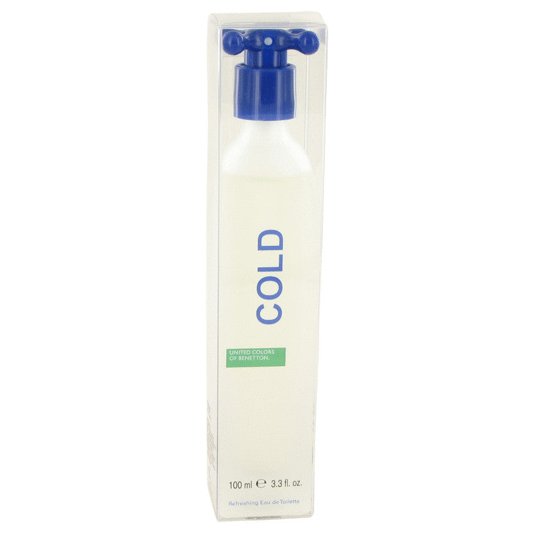 COLD by Benetton Eau De Toilette Spray 3.4 oz for Men