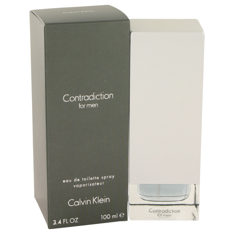 CONTRADICTION by Calvin Klein Eau De Toilette Spray 3.4 oz for Men