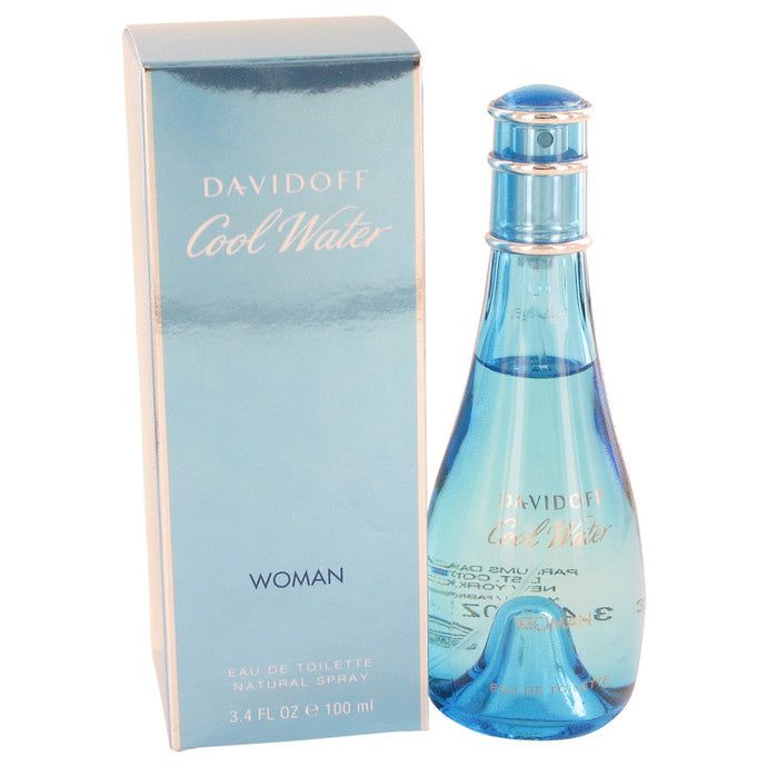 COOL WATER by Davidoff Eau De Toilette Spray 3.4 oz for Women