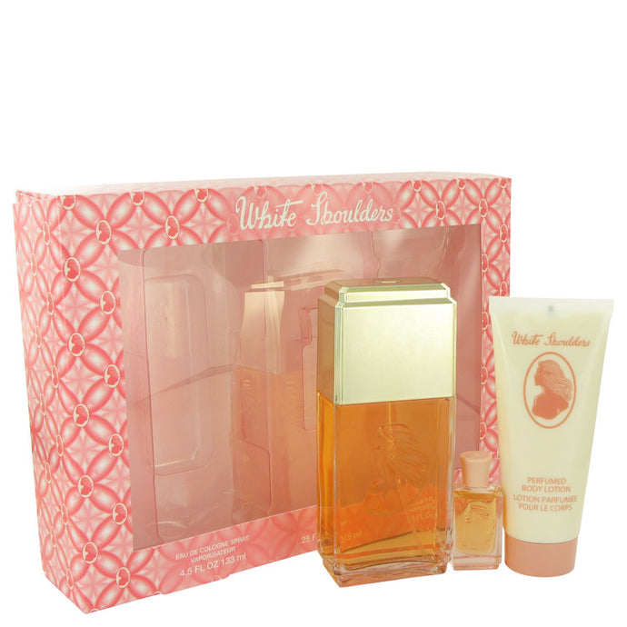 WHITE SHOULDERS by Evyan Gift Set -- for Women