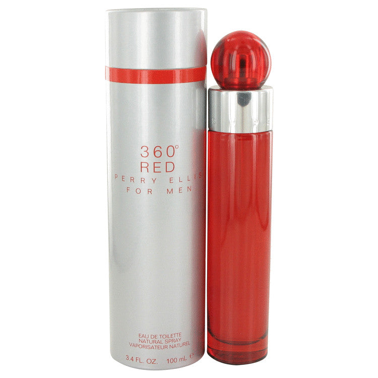 Perry Ellis 360 Red by Perry Ellis Eau De Toilette Spray 3.4 oz for Men