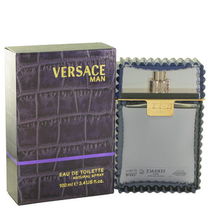 Versace Man by Versace Eau De Toilette Spray 3.3 oz for Men