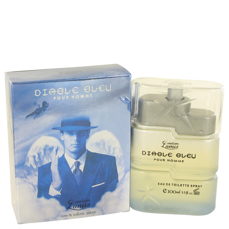 DIABLE BLEU by Creation Lamis Eau De Toilette Spray 3.4 oz for Men