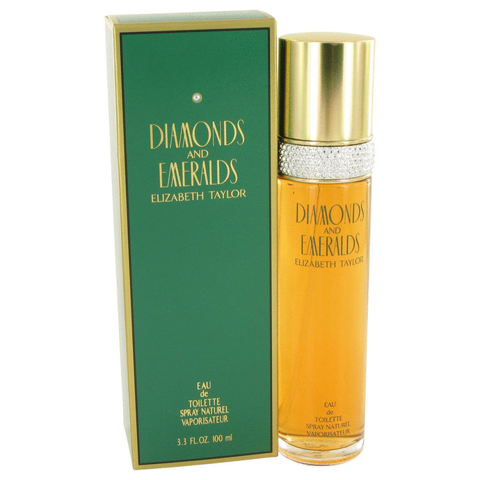DIAMONDS & EMERALDS by Elizabeth Taylor Eau De Toilette Spray 3.3 oz for Women