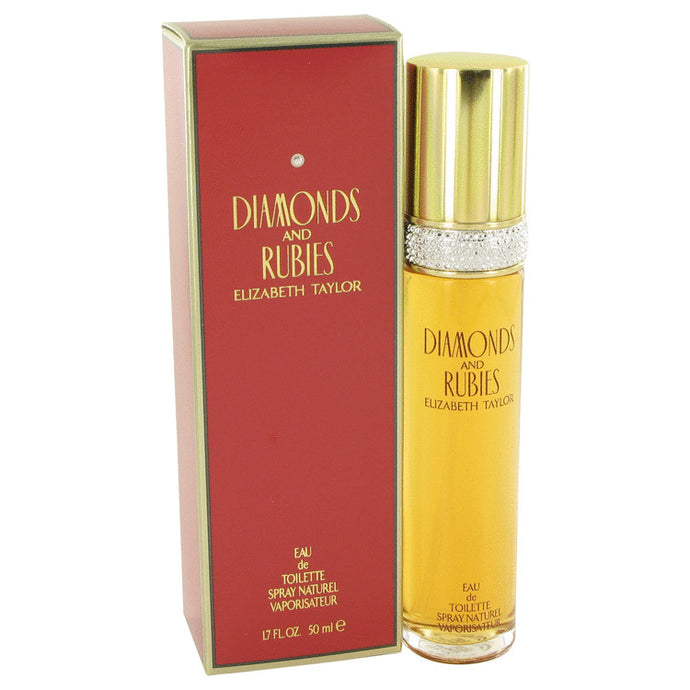 DIAMONDS & RUBIES by Elizabeth Taylor Eau De Toilette Spray 1.7 oz for Women