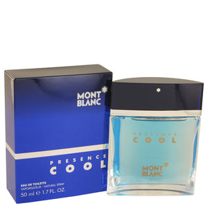 Presence Cool by Mont Blanc Eau De Toilette Spray 1.7 oz for Men