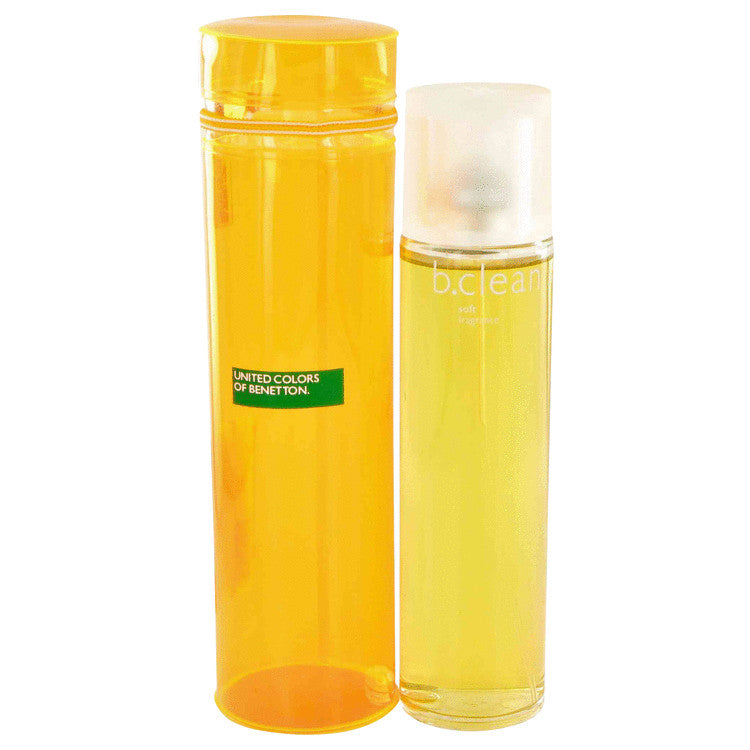 Be Clean Soft by Benetton Eau De Toilette Spray 3.4 oz for Women
