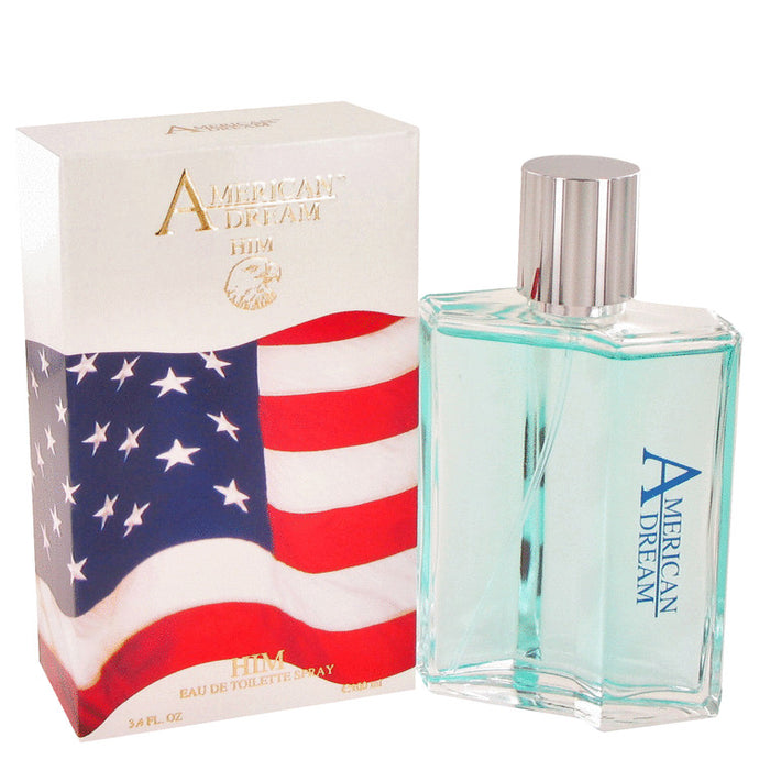 American Dream by American Beauty Eau De Toilette Spray 3.4 oz for Men
