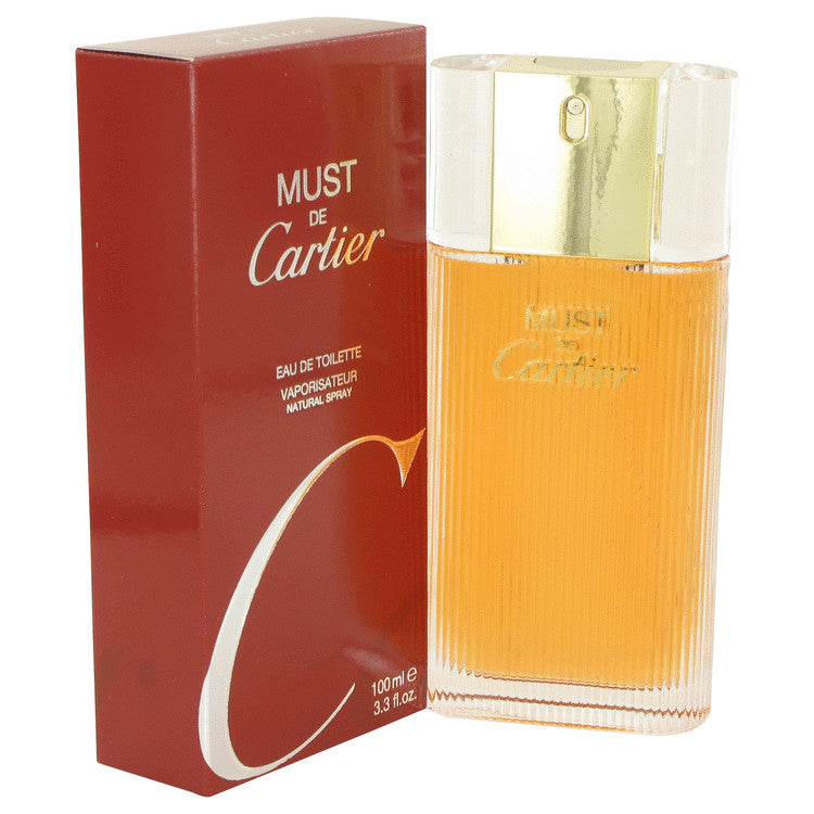 MUST DE CARTIER by Cartier Eau De Toilette Spray 3.4 oz for Women