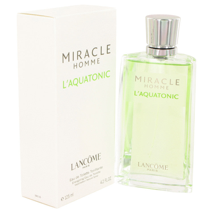 MIRACLE L'AQUATONIC by Lancome Eau De Toilette Spray 4.2 oz for Men