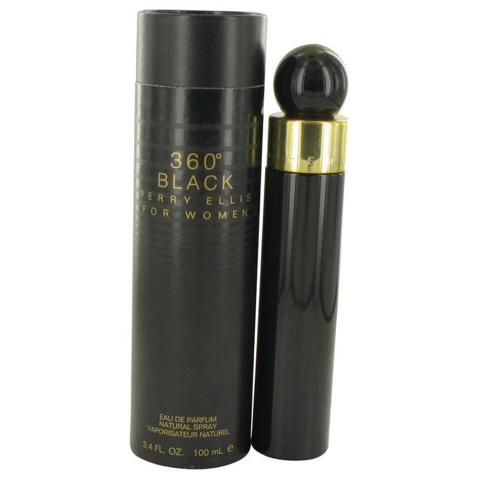 Perry Ellis 360 Black by Perry Ellis Eau De Parfum Spray 3.4 oz for Women