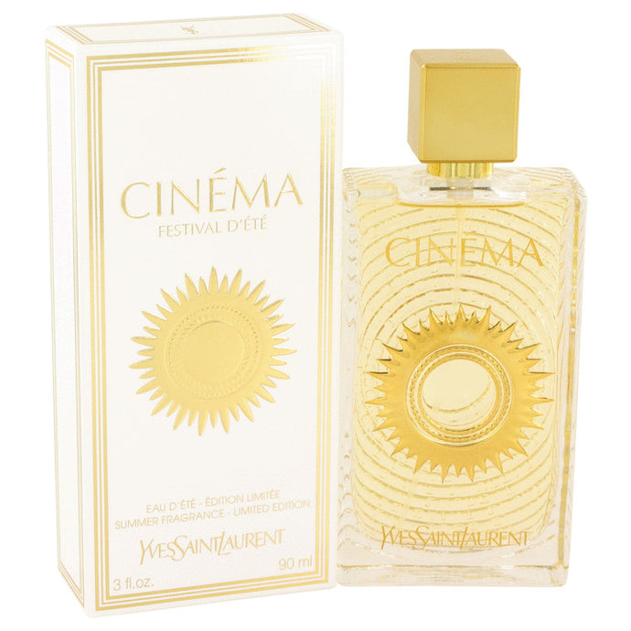 Cinema by Yves Saint Laurent Summer Fragrance Eau D'Ete Spray 3 oz for Women