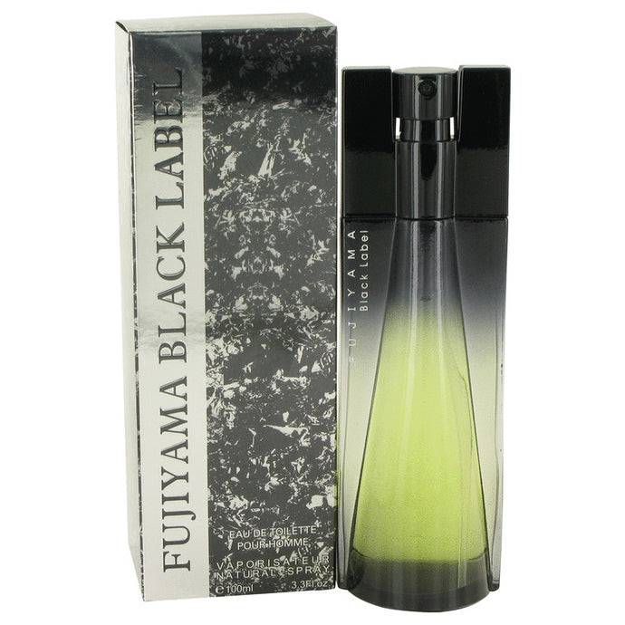 Fujiyama Black Label by Succes De Paris Eau De Toilette Spray 3.4 oz for Men