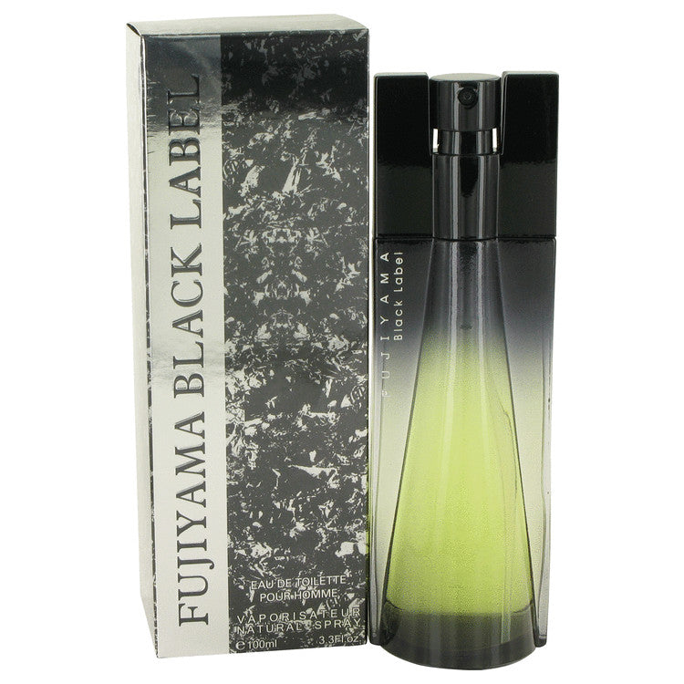 Fujiyama Black Label by Succes De Paris Eau De Toilette Spray 3.4 oz for Men