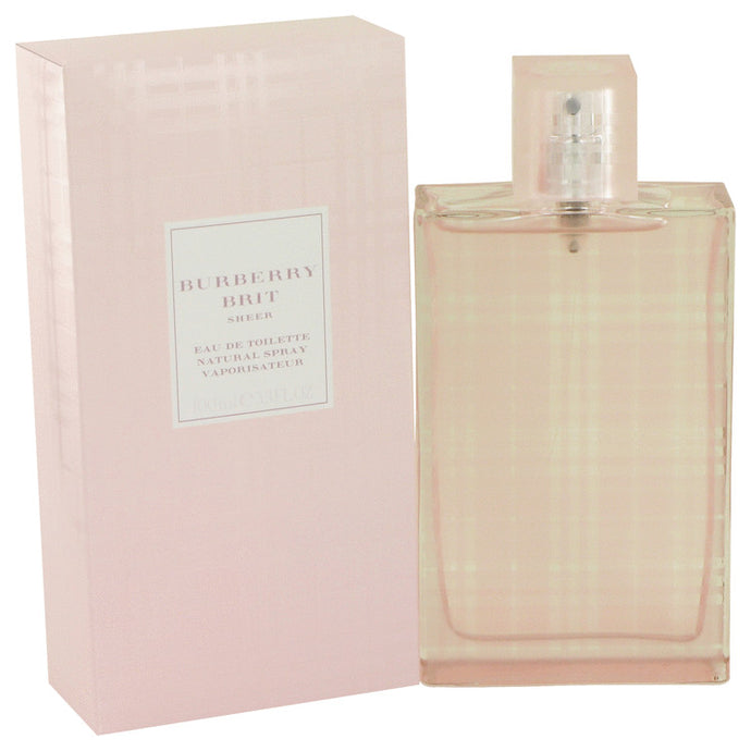 Burberry Brit Sheer by Burberry Eau De Toilette Spray 3.4 oz for Women