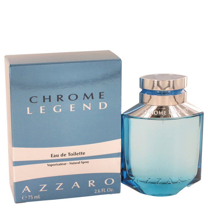 Chrome Legend by Azzaro Eau De Toilette Spray 2.6 oz for Men