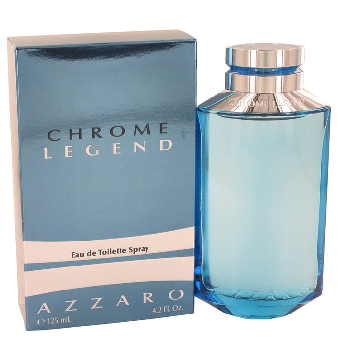 Chrome Legend by Azzaro Eau De Toilette Spray 4.2 oz for Men