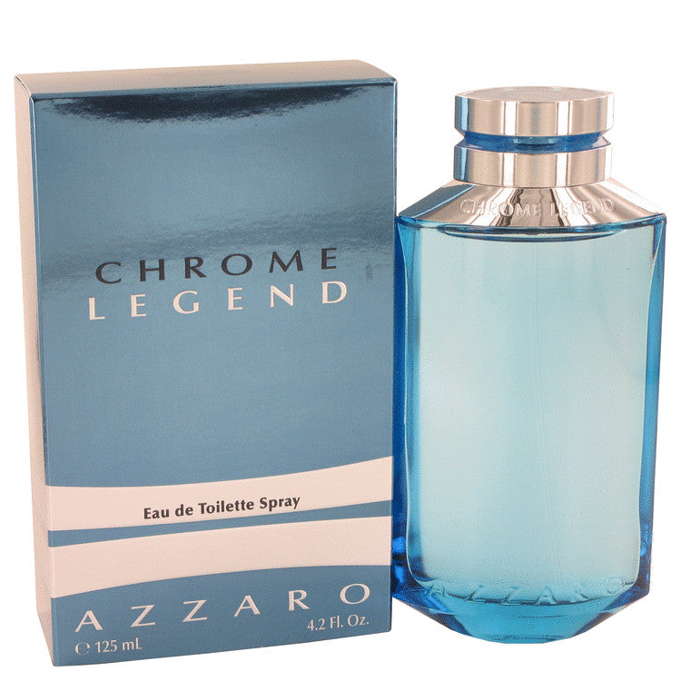 Chrome Legend by Azzaro Eau De Toilette Spray 4.2 oz for Men