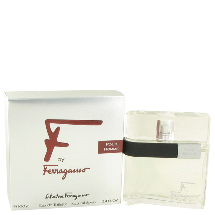 F by Salvatore Ferragamo Eau De Toilette Spray 3.4 oz for Men