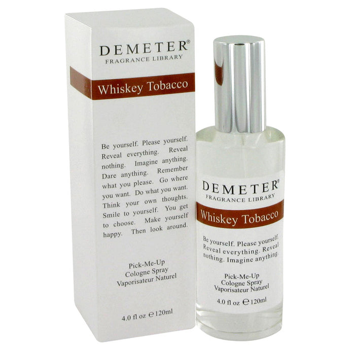 Demeter by Demeter Whiskey Tobacco Cologne Spray 4 oz for Women