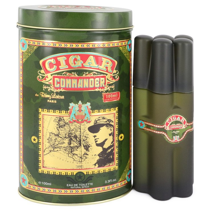 Cigar Commander by Remy Latour Eau De Toilette Spray 3.3 oz for Men