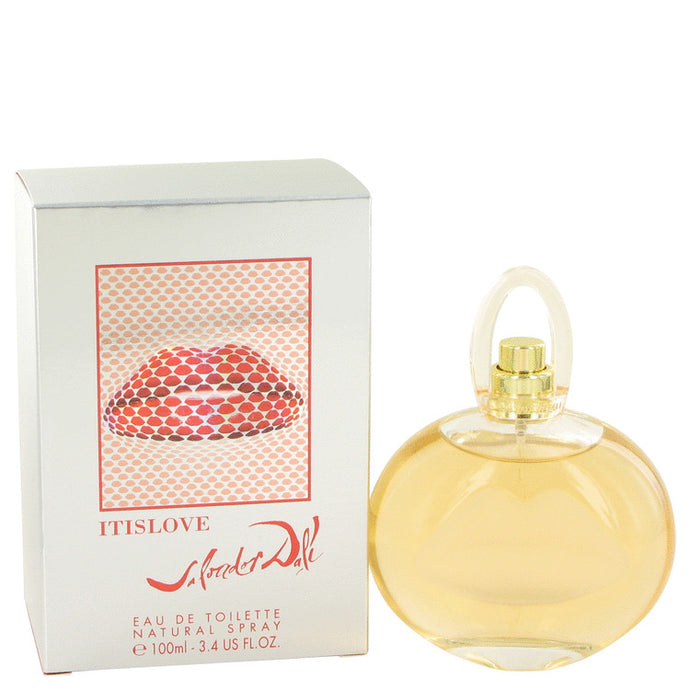 It Is Love by Salvador Dali Eau De Toilette Spray 3.4 oz for Women