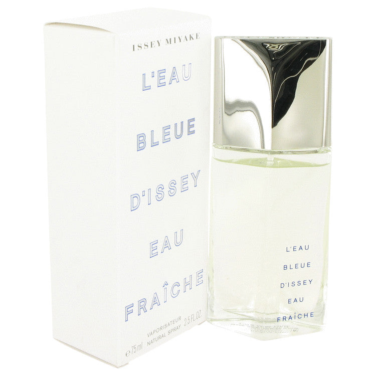 L'EAU BLEUE D'ISSEY POUR HOMME by Issey Miyake Eau De Fraiche Toilette Spray 2.5 oz for Men