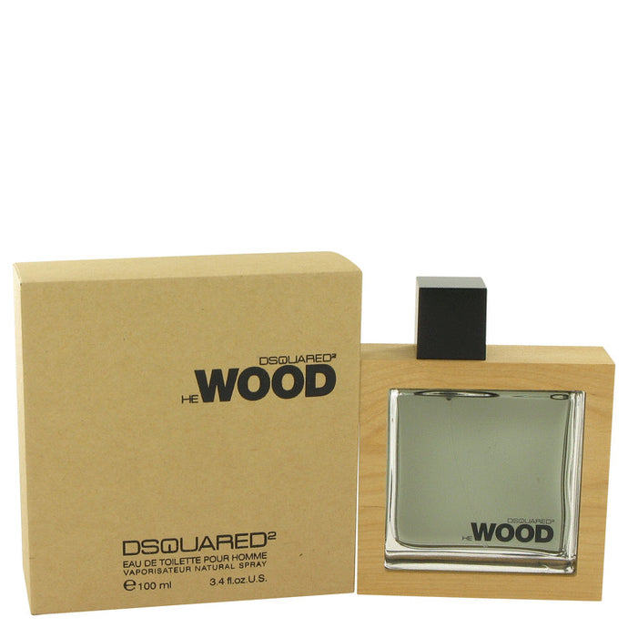 He Wood by Dsquared2 Eau De Toilette Spray 3.4 oz for Men